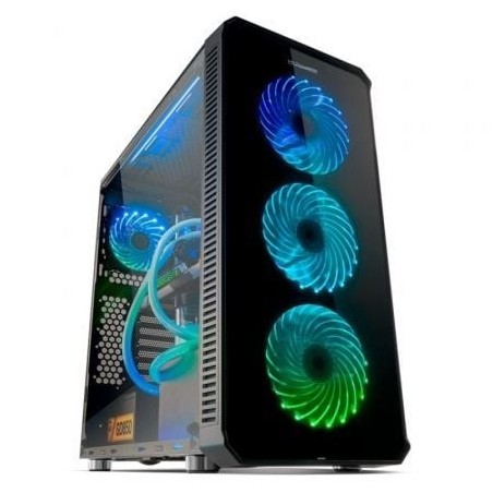 Caja Gaming Torre Nox Hummer TGX Rainbow