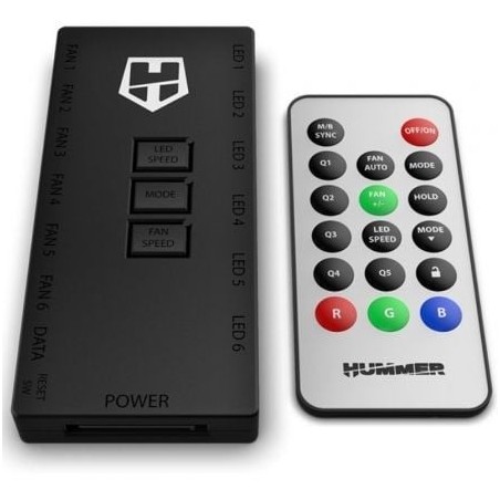 Controlador Hub Remoto Nox R-Hub para Ventiladores ARGB