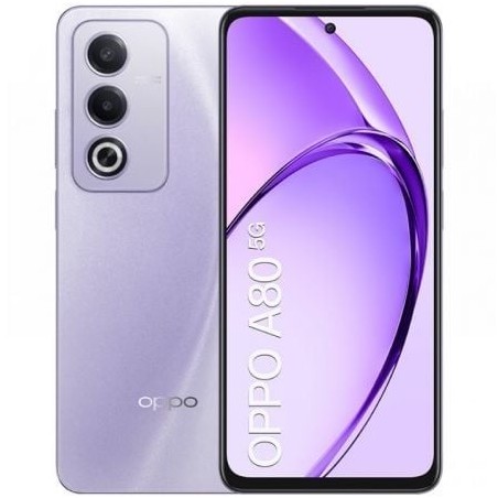 Smartphone Oppo A80 8GB- 256GB- 6.67'- 5G- Púrpura