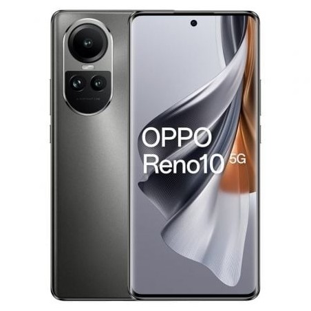 Smartphone Oppo Reno 10 8GB- 256GB- 6.7'- 5G- Gris Plateado