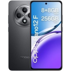 Smartphone Oppo Reno 12 F 8GB- 256GB- 6.67'- 4G- Gris Plateado