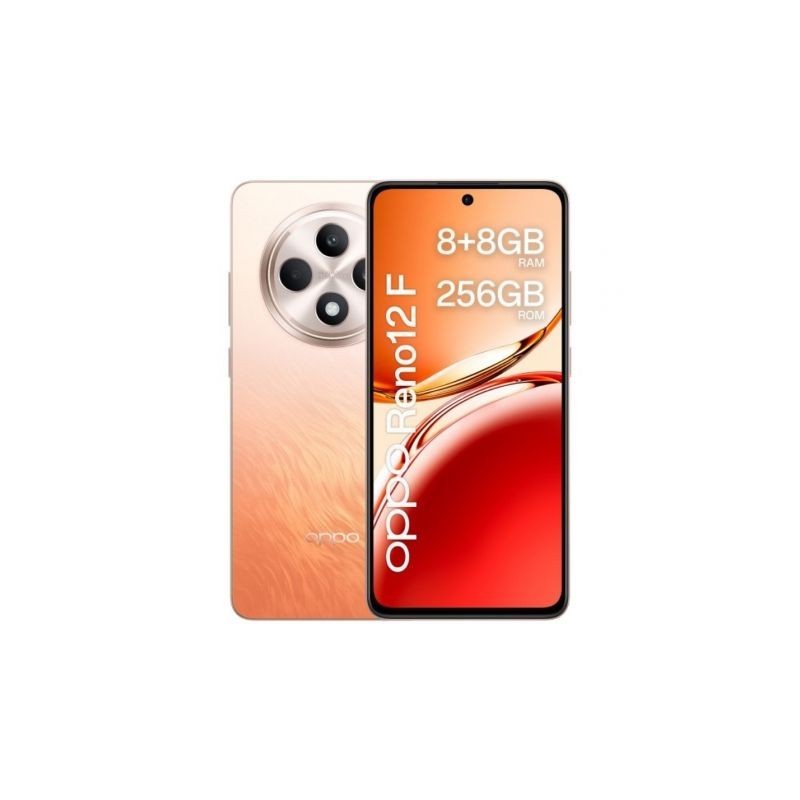 Smartphone Oppo Reno 12 F 8GB- 256GB- 6.67'- 4G- Naranja