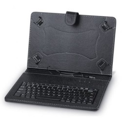 Funda con Teclado 3GO CSGT27 para Tablets de 10'- Negra