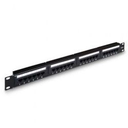 Patch Panel Aisens A141-0307- 24 Puertos- Cat.5e- Altura 1U