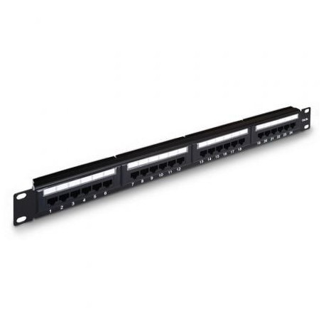 Patch Panel Aisens A141-0307- 24 Puertos- Cat.5e- Altura 1U