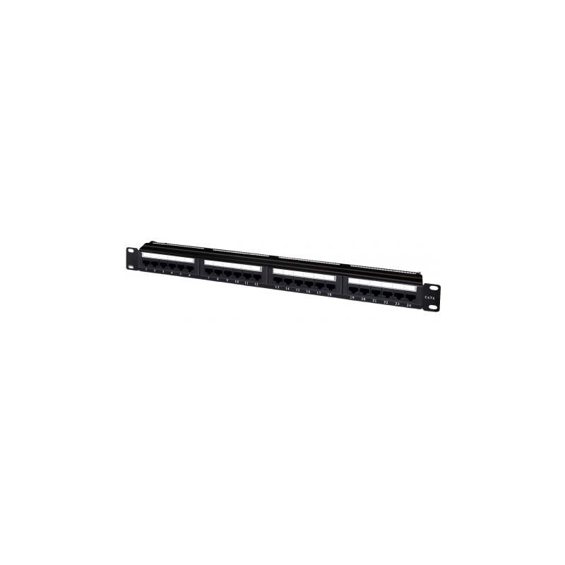 Patch Panel Aisens A141-0308- 24 Puertos- Cat.6- Altura 1U