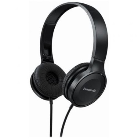 Auriculares Panasonic RP-HF100ME- con Micrófono- Jack 3.5- Negros