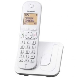 Teléfono Inalámbrico Panasonic KX-TG210SP- Blanco