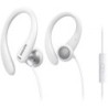 Auriculares Deportivos Philips TAA1105WT- con Micrófono- Jack 3.5- Blancos