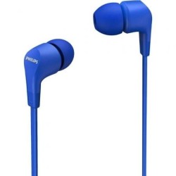 Auriculares Intrauditivos Philips TAE1105BL- con Micrófono- Jack 3.5- Azules