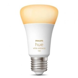 Bombilla Led Inteligente Philips Hue White Ambiance A60- Casquillo E27- 8W- 1100 Lúmenes- 2200K-6500K- Precisa Philips Hue Br