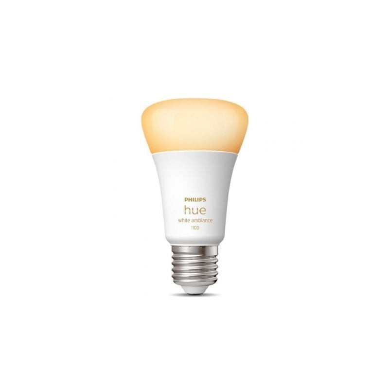 Bombilla Led Inteligente Philips Hue White Ambiance A60- Casquillo E27- 8W- 1100 Lúmenes- 2200K-6500K- Precisa Philips Hue Br