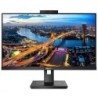 Monitor Profesional Philips 242B1H 23.8'- Full HD- Webcam- Multimedia- Regulable en altura- Negro