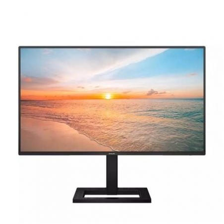 Monitor Profesional Philips 24E1N1300AE 23.8'- Full HD- Multimedia- Regulable en altura- Negro