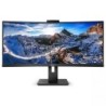 Monitor Profesional Ultrapanorámico Curvo Philips 346P1CRH 34'- WQHD- Webcam- Multimedia- Regulable en altura- Negro