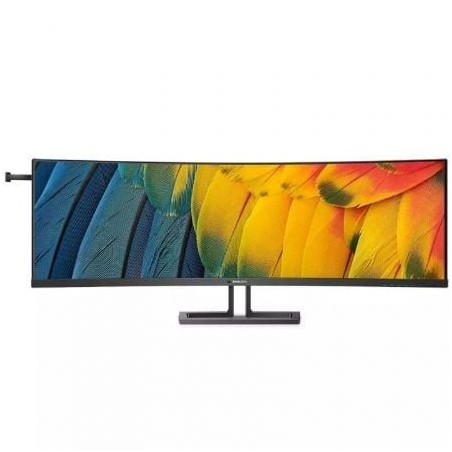 Monitor Profesional Ultraparonámico Curvo Philips 45B1U6900C 44.5'- Dual QHD- Multimedia- Regulable en altura- Negro