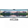 Monitor Profesional Ultrapanorámico Curvo Philips 499P9H 48.8'- Dual QHD- Webcam- Multimedia- Regulable en altura- Negro