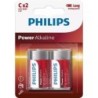 Pack de 2 Pilas C Philips LR14P2B-10- 1.5V- Alcalinas