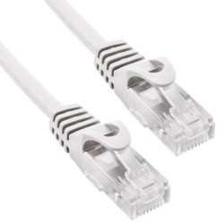 Cable de Red RJ45 UTP Phasak PHK 1501 Cat.6- 1m- Gris