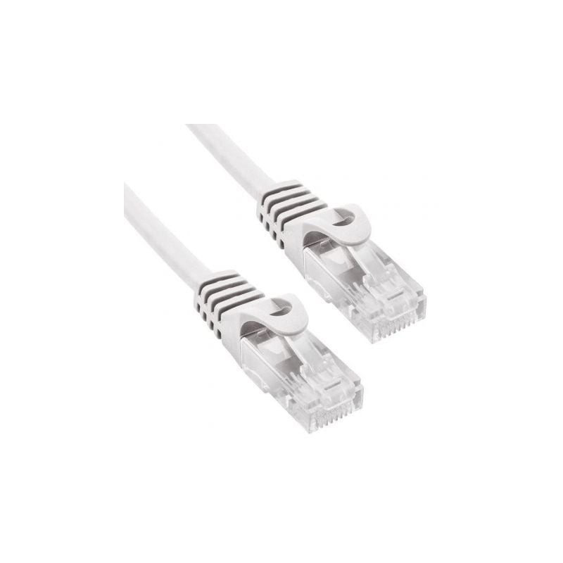 Cable de Red RJ45 UTP Phasak PHK 1520 Cat.6- 20m- Gris