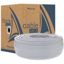 Bobina de Cable RJ45 UTP Phasak PHR 6100 Cat.6- 100m