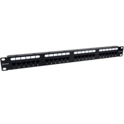 Patch Panel Phasak PU 2421- 24 Puertos- Cat.6A- Altura 1U