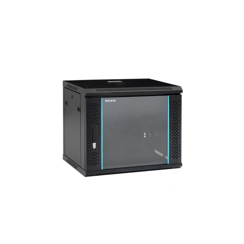 Armario Rack Mural Desmontado Phasak PHO 2109D- 19'- Altura 9U