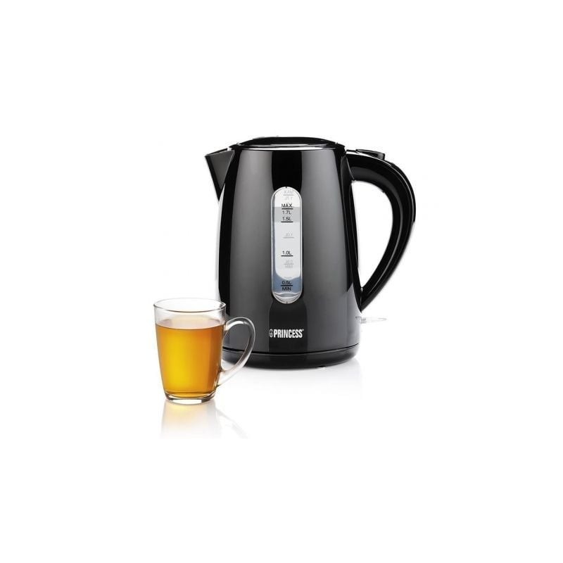 Hervidor de Agua Princess 236017 Black Style- 2200W- Capacidad 1.7L