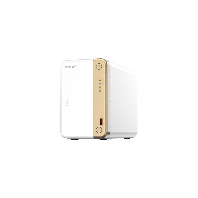 NAS QNAP TS-262-4G- 2 Bahías 3.5'- 2.5'- 4GB- Formato Torre