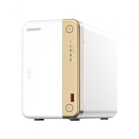 NAS QNAP TS-262-4G- 2 Bahías 3.5'- 2.5'- 4GB- Formato Torre