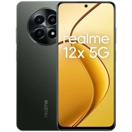 Smartphone Realme 12X 8GB- 256GB- 6.6'- 5G- Negro Brillante