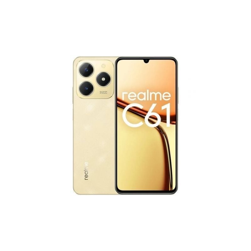 Smartphone Realme C61 6GB- 256GB- 6.74'- Oro