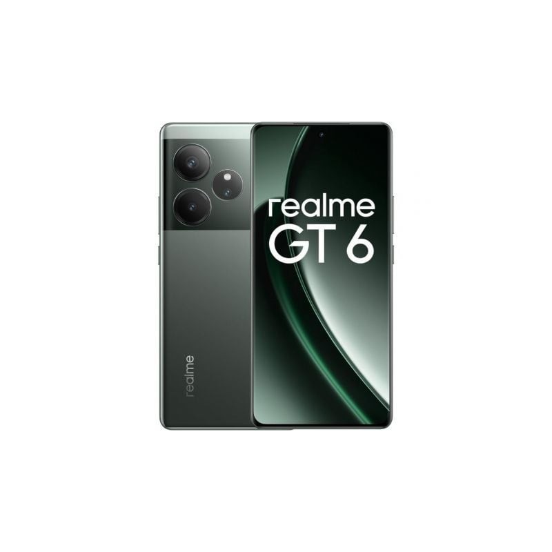 Smartphone Realme GT6 16GB- 512GB- 6.78'- 5G- Verde Resplandor