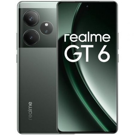 Smartphone Realme GT6 16GB- 512GB- 6.78'- 5G- Verde Resplandor