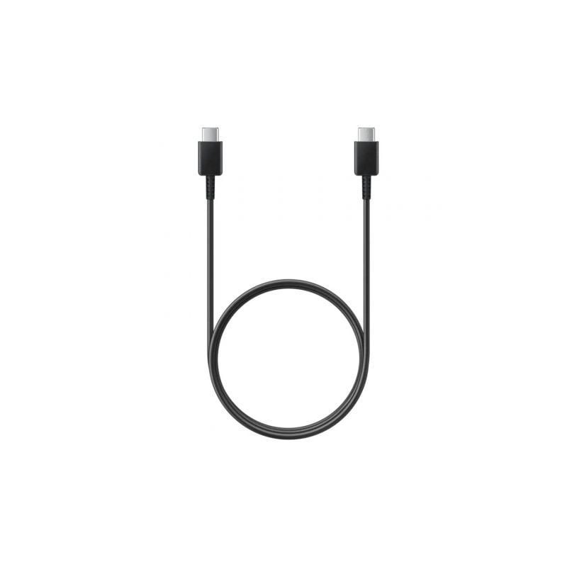 Cable USB 2.0 Tipo-C Samsung EP-DA705BBEGWW- USB Tipo-C Macho - USB Tipo-C Macho- 1m- Negro
