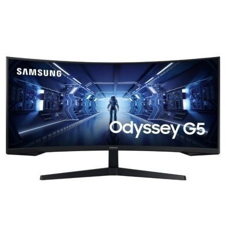 Monitor Gaming Ultrapanorámico Curvo Samsung Odyssey G5 LC34G55TWWP 34'- UWQHD- 1ms- 165Hz- VA- Negro