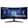 Monitor Gaming Ultrapanorámico Curvo Samsung Odyssey G5 LC34G55TWWP 34'- UWQHD- 1ms- 165Hz- VA- Negro
