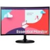 Monitor Curvo Samsung Essential Monitor S3 S24C364EAU- 24'- Full HD- Negro