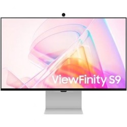 Smart Monitor Samsung ViewFinity S9 S27C902PAU 27'- 5K- Smart TV- Webcam- Multimedia- Regulable en altura- Plata