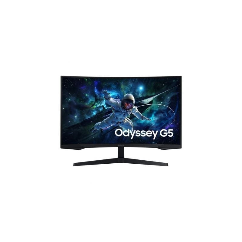 Monitor Gaming Curvo Samsung Odyssey G5 S27CG554EU 27'- QHD- 1ms- 165Hz- VA- Negro
