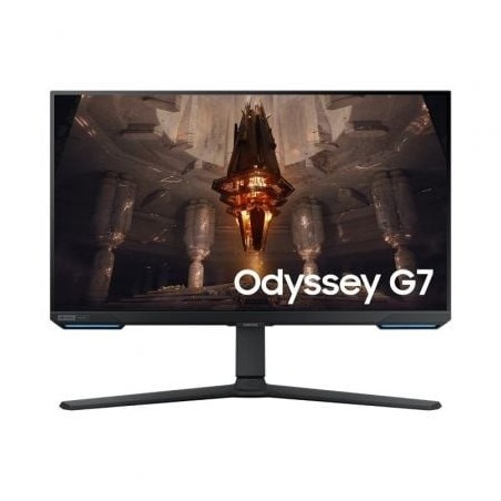 Smart Monitor Gaming Samsung Odyssey G7 S32BG700EU 32'- 4K- 1ms- 144Hz- IPS- Regulable en altura- Smart TV- Multimedia- Negro