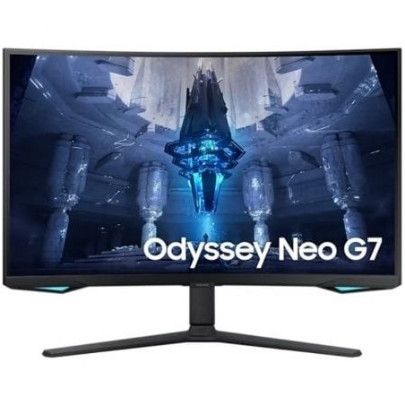 Monitor Gaming Curvo Samsung Odyssey Neo G7 S32BG750NP 32'- 4K- 1ms- 165Hz- VA- Regulable en altura- Negro