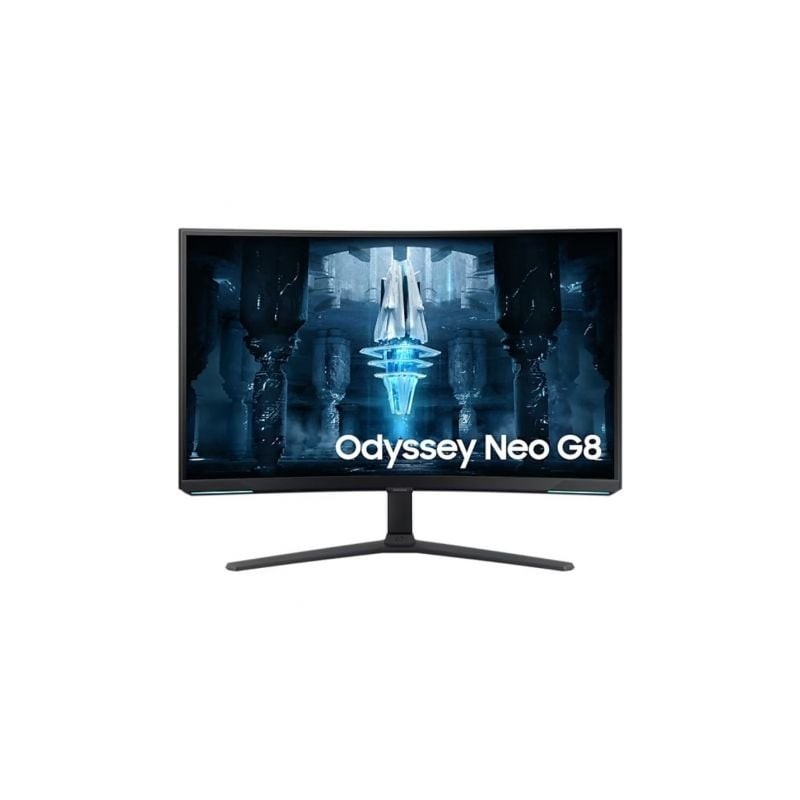 Monitor Gaming Curvo Samsung Odyssey Neo G8 S32BG850NP 32'- 4K- 1ms- 240Hz- VA- Negro y Blanco