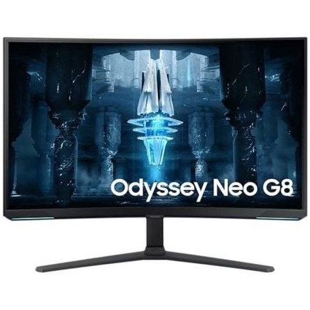 Monitor Gaming Curvo Samsung Odyssey Neo G8 S32BG850NP 32'- 4K- 1ms- 240Hz- VA- Negro y Blanco