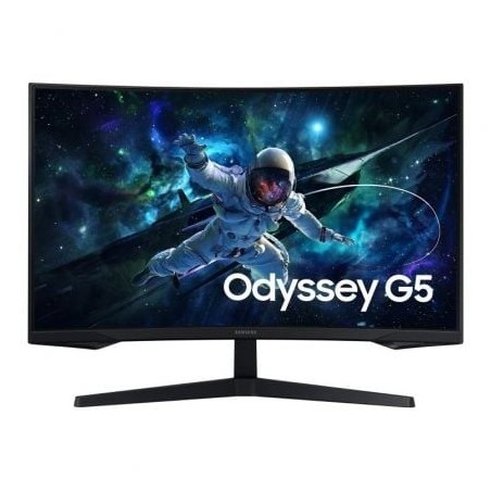 Monitor Gaming Curvo Samsung Odyssey G5 S32CG552EU 32'- QHD- 1ms- 165Hz- VA- Negro
