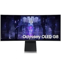 Smart Monitor Gaming Ultraparonámico Curvo Samsung OdysseyG8 S34BG850SU 34'- UWQHD- Smart TV- 0.1ms- 175Hz- OLED- Regulable e