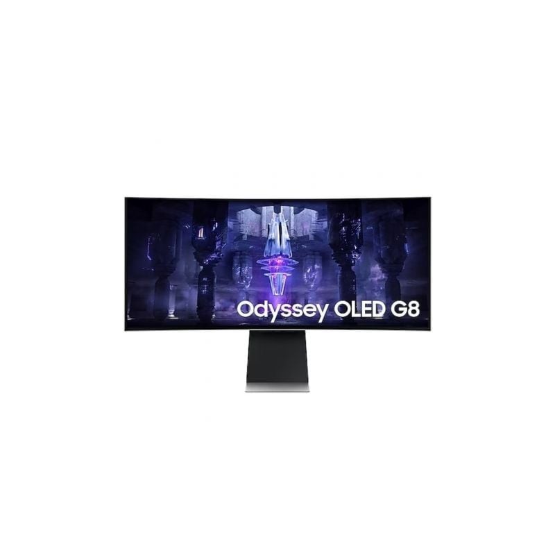 Smart Monitor Gaming Ultraparonámico Curvo Samsung OdysseyG8 S34BG850SU 34'- UWQHD- Smart TV- 0.1ms- 175Hz- OLED- Regulable e