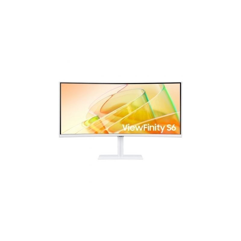 Monitor Profesional Ultraparonámico Curvo Samsung ViewFinity S6 S34C650TAU 34'- UWQHD- Multimedia- Regulable en altura- Blanc