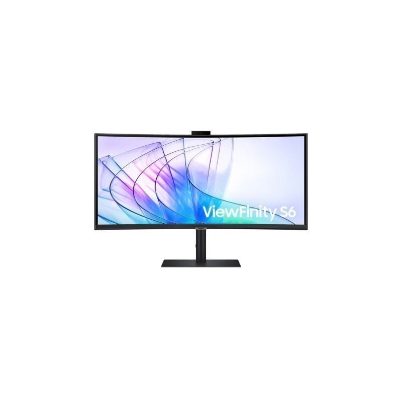 Monitor Profesional Ultraparonámico Curvo Samsung ViewFinity S6 S34C652VAU 34'- UWQHD- Webcam- Multimedia- Negro