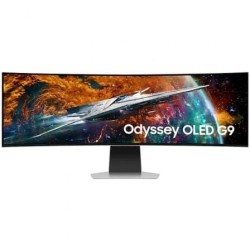 Smart Monitor Gaming Ultrapanorámico Curvo Samsung Odyssey OLEDG9 S49CG954SU 49'- Dual QHD- 0.03ms- 240Hz- OLED- Regulable en